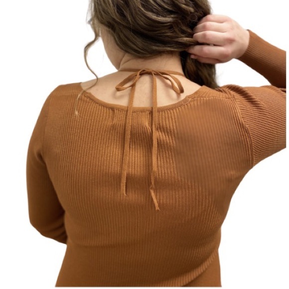 Sevilla Dress In Toffee - Picture 4 of 4